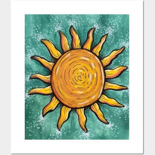 Golden Sun Posters and Art